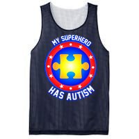 My Superhero Has Autism Mesh Reversible Basketball Jersey Tank