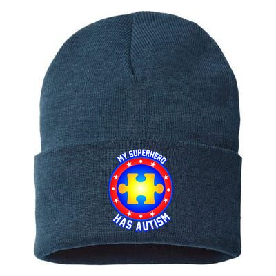 My Superhero Has Autism Sustainable Knit Beanie