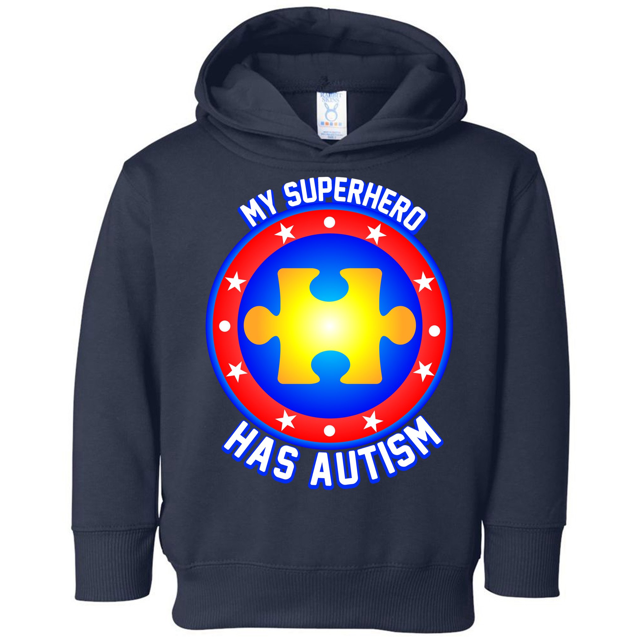 My Superhero Has Autism Toddler Hoodie