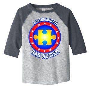 My Superhero Has Autism Toddler Fine Jersey T-Shirt