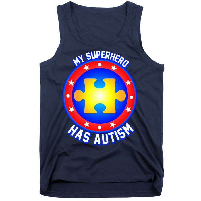 My Superhero Has Autism Tank Top