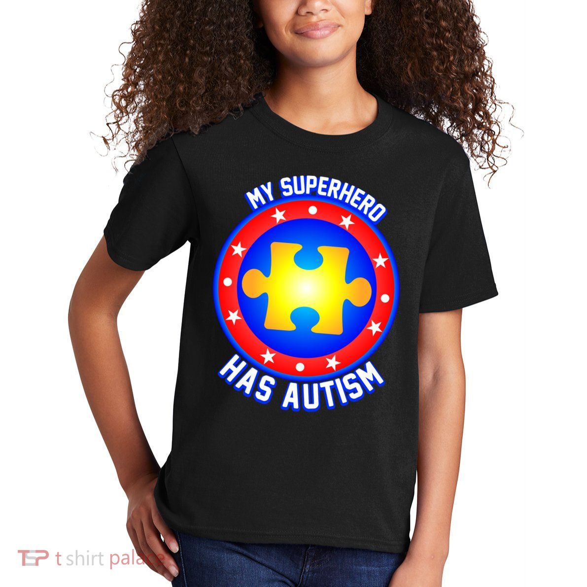 My Superhero Has Autism Kids T-Shirt
