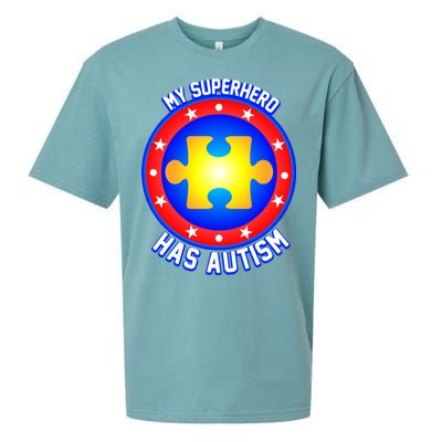 My Superhero Has Autism Sueded Cloud Jersey T-Shirt