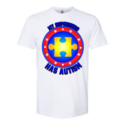 My Superhero Has Autism Softstyle CVC T-Shirt