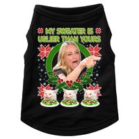 My Sweater Is Uglier Than Yours Yelling Cat Meme  Doggie Tank