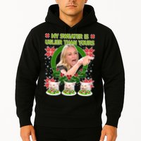 My Sweater Is Uglier Than Yours Yelling Cat Meme  Hoodie