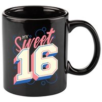 My Sweet Sixteen 11oz C Handle Ceramic Mug