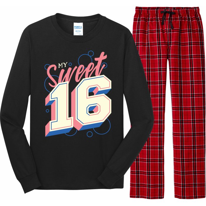 My Sweet Sixteen Long Sleeve Pajama Set