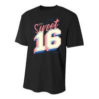 My Sweet Sixteen Youth Performance Sprint T-Shirt