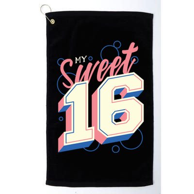 My Sweet Sixteen Golf Towel