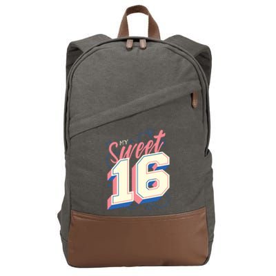 My Sweet Sixteen Cotton Canvas Backpack