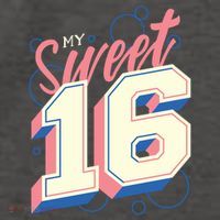 My Sweet Sixteen Vector Backpack