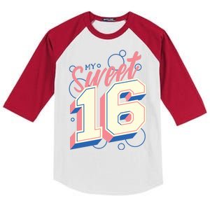 My Sweet Sixteen Kids Colorblock Raglan Jersey