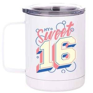 My Sweet Sixteen 12 oz Stainless Steel Tumbler Cup