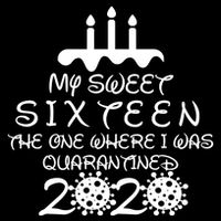 My Sweet Sixteen The One Where I Was Quarantined Zip Tote Bag