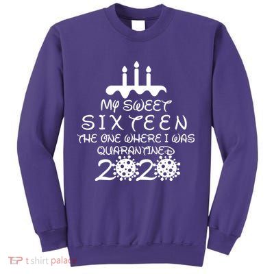 My Sweet Sixteen The One Where I Was Quarantined Sweatshirt
