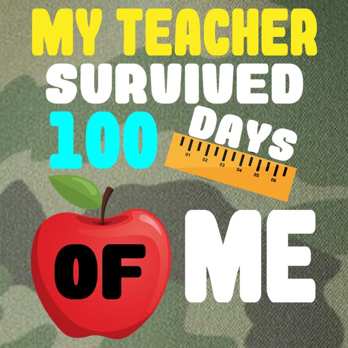 My Teacher Survived 100 Days Of Me Legacy Tie Dye Trucker Hat