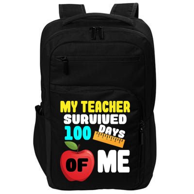 My Teacher Survived 100 Days Of Me Impact Tech Backpack