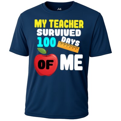 My Teacher Survived 100 Days Of Me Performance Shirt
