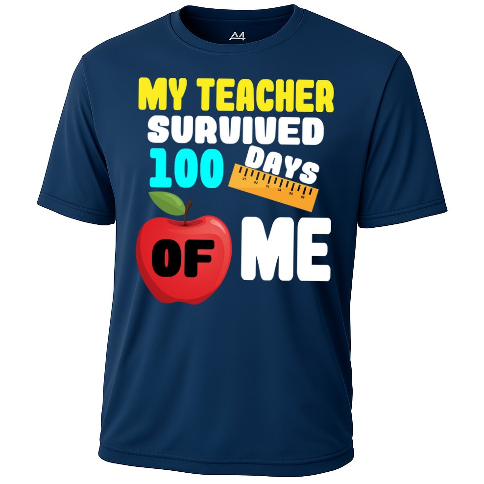 My Teacher Survived 100 Days Of Me Performance Shirt