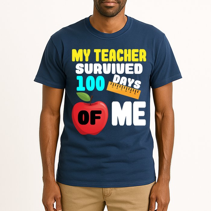 My Teacher Survived 100 Days Of Me Tall T-Shirt
