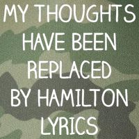 My Thoughts Have Been Replaced By Hamilton Lyrics Legacy Tie Dye Trucker Hat