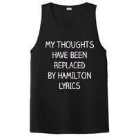 My Thoughts Have Been Replaced By Hamilton Lyrics PosiCharge Competitor Tank