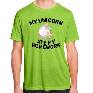 My Unicorn Ate My Homework Adult ChromaSoft Performance T-Shirt