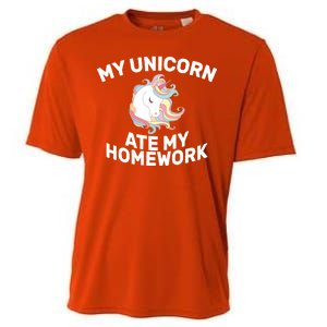 My Unicorn Ate My Homework Cooling Performance Crew T-Shirt