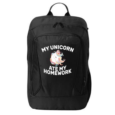 My Unicorn Ate My Homework City Backpack