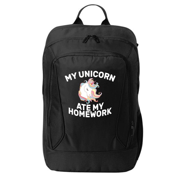 My Unicorn Ate My Homework City Backpack