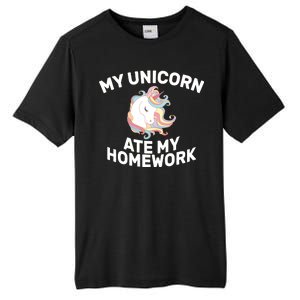 My Unicorn Ate My Homework Tall Fusion ChromaSoft Performance T-Shirt