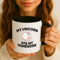 My Unicorn Ate My Homework Mug