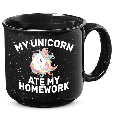 My Unicorn Ate My Homework 15oz Campfire Ceramic Mug