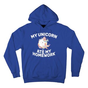 My Unicorn Ate My Homework Hoodie