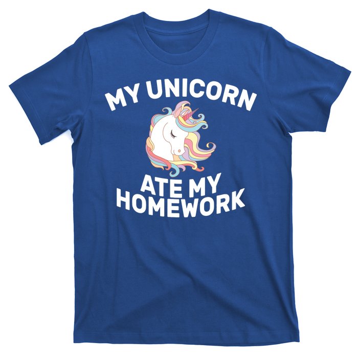 My Unicorn Ate My Homework T-Shirt