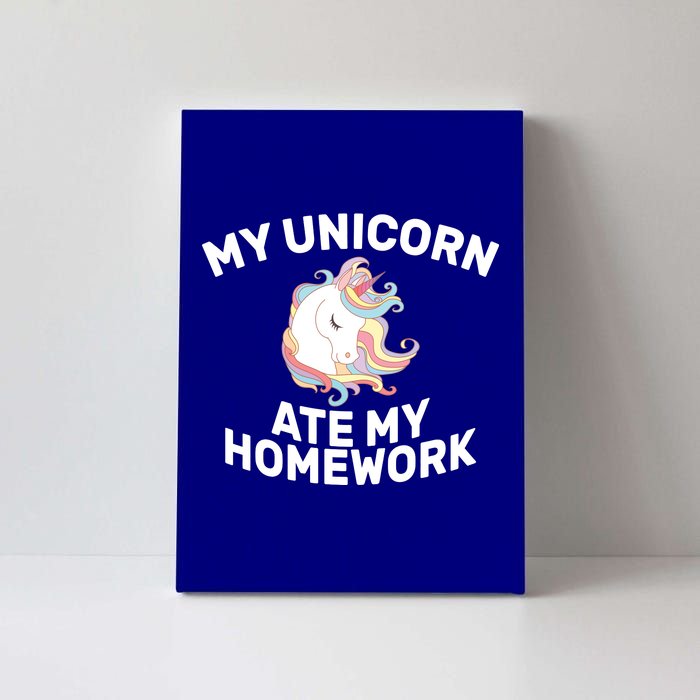 My Unicorn Ate My Homework Canvas