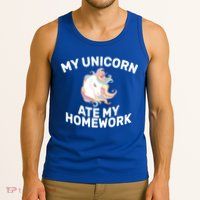 My Unicorn Ate My Homework Tank Top
