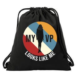 My VP Looks Like Me Drawstring Bag