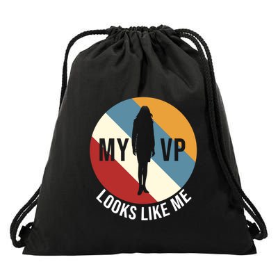 My VP Looks Like Me Drawstring Bag