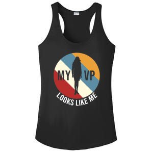 My VP Looks Like Me Ladies PosiCharge Competitor Racerback Tank