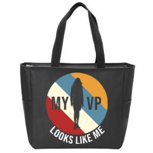 My VP Looks Like Me Zip Tote Bag