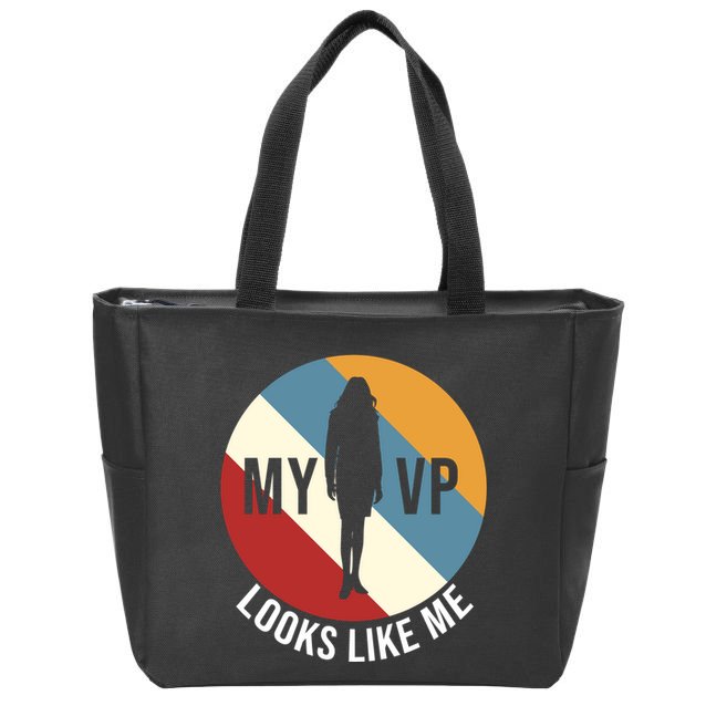 My VP Looks Like Me Zip Tote Bag