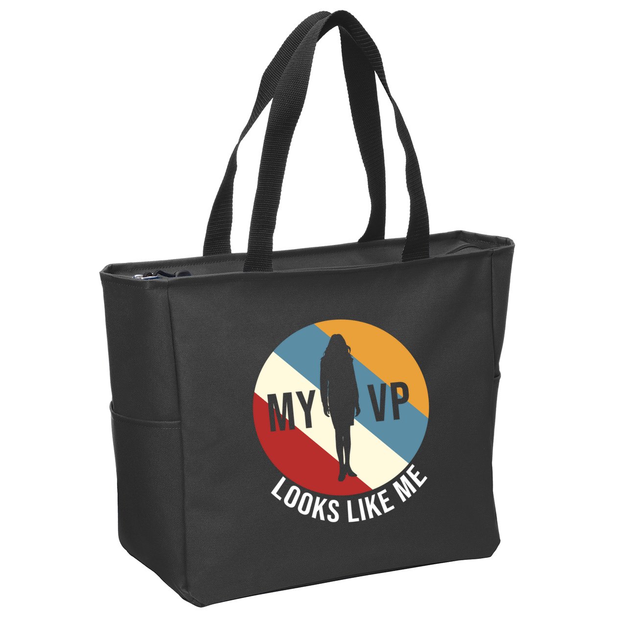 My VP Looks Like Me Zip Tote Bag
