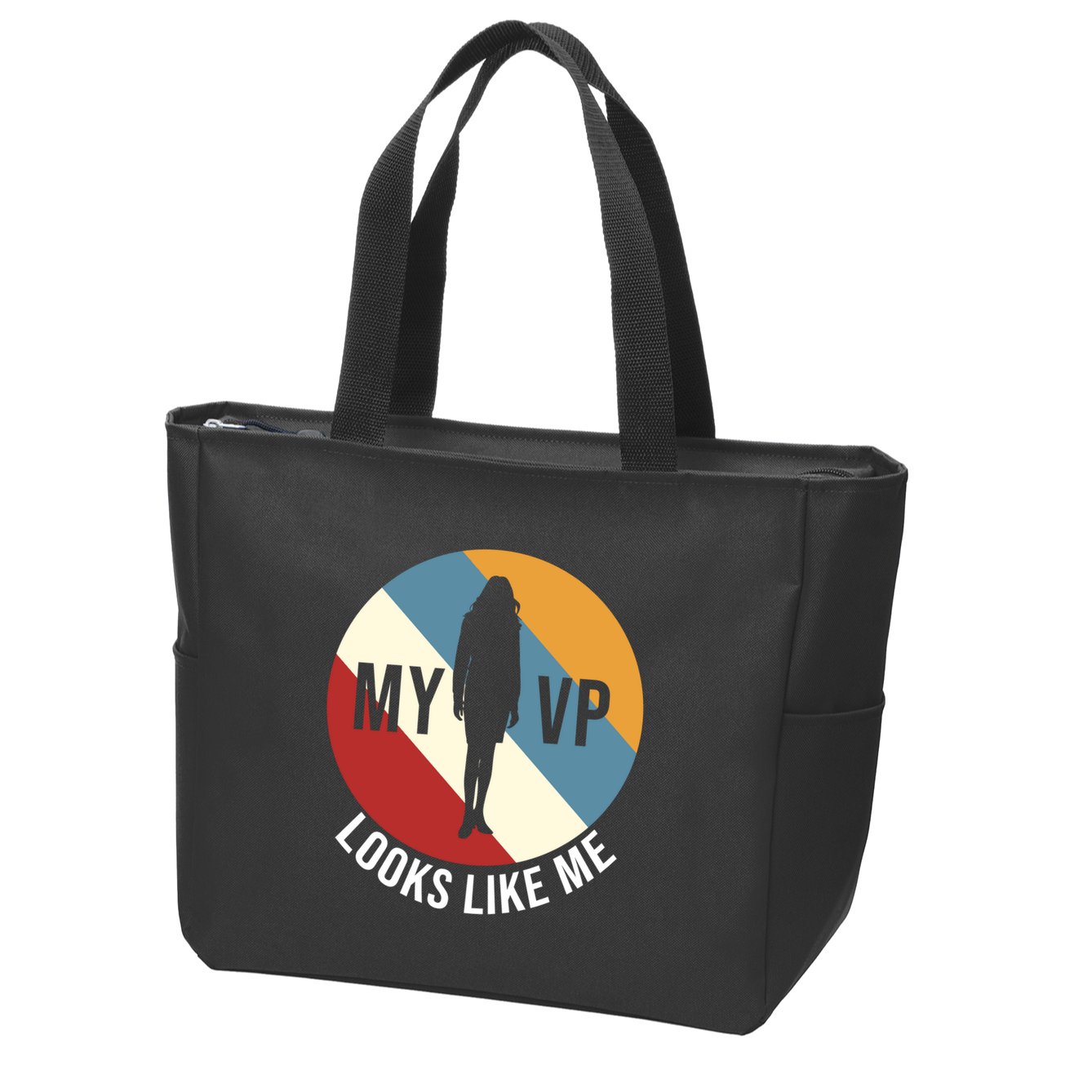 My VP Looks Like Me Zip Tote Bag