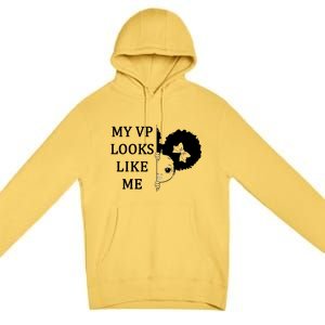 My VP Looks Like Me Cute Kamala Premium Pullover Hoodie