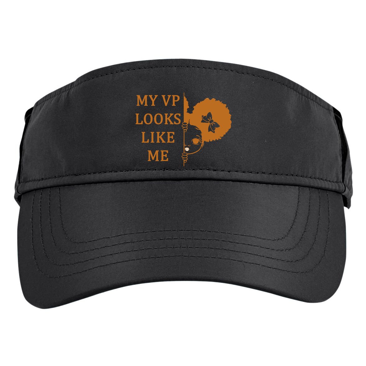 My VP Looks Like Me Cute Kamala Adult Drive Performance Visor