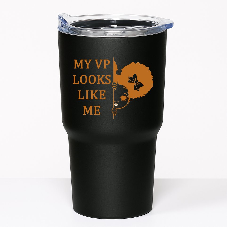 My VP Looks Like Me Cute Kamala Tumbler