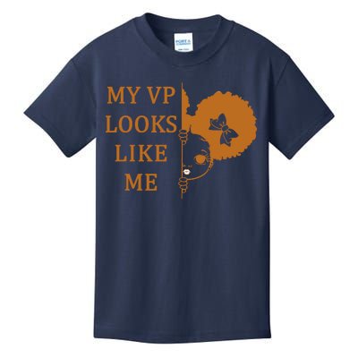 My VP Looks Like Me Cute Kamala Kids T-Shirt