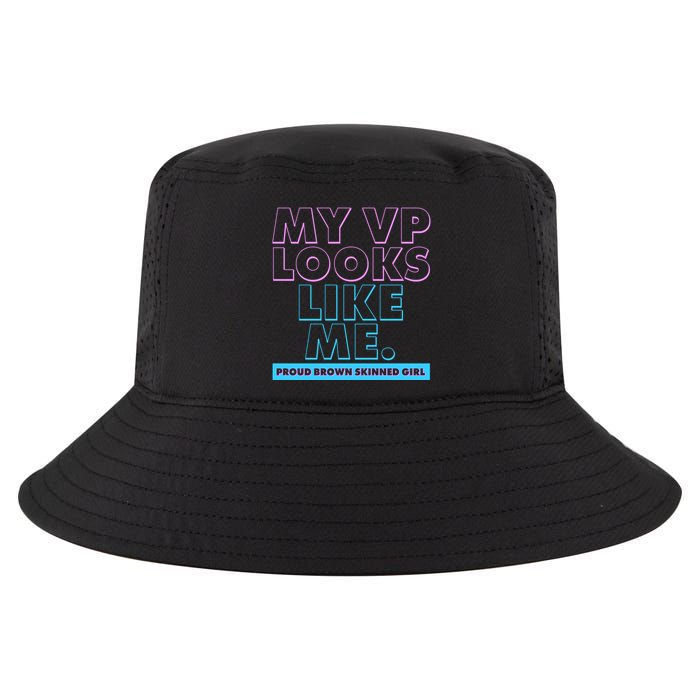 My VP Looks Like Me Proud Brown Skinned Girl Cool Comfort Performance Bucket Hat